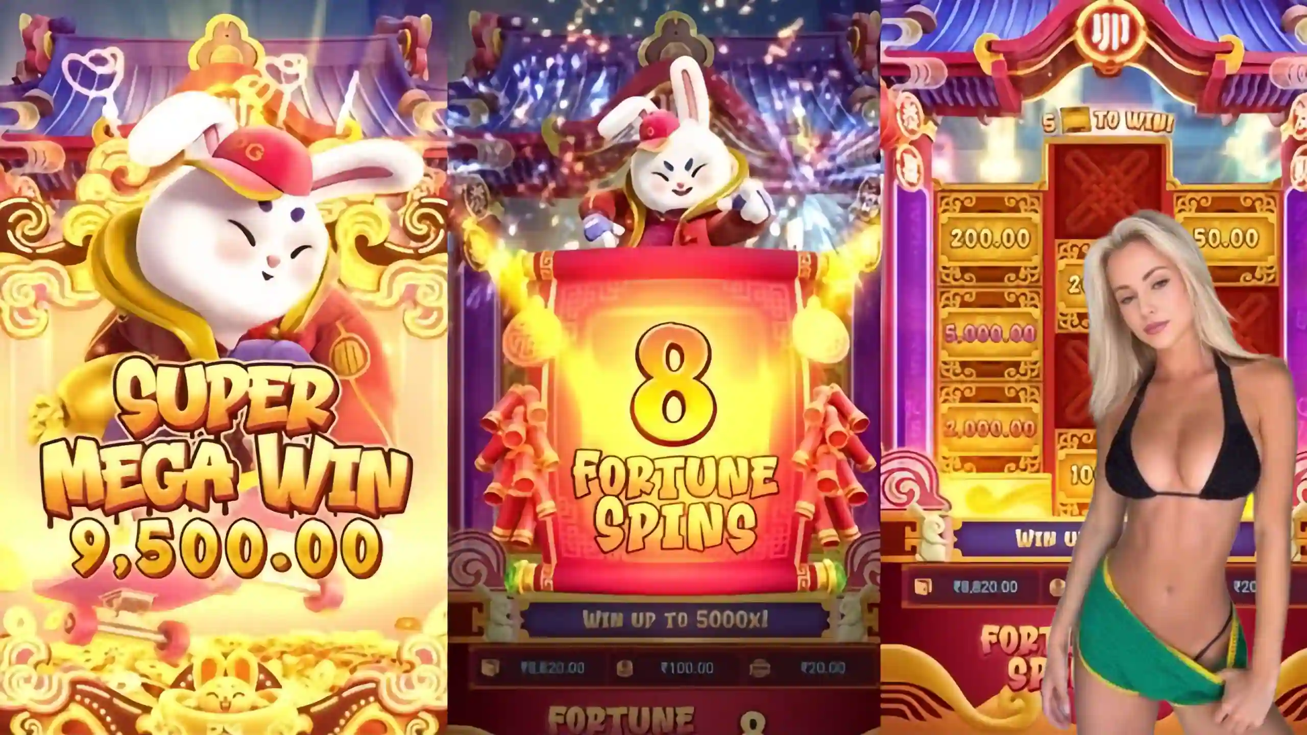 Wild Expansivo Fortune Rabbit game600 - Coelho Dourado que Expande